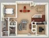 Martin Floor Plan Martin Floor Plan at The Residence at Marina Bay, Irmo, South Carolina